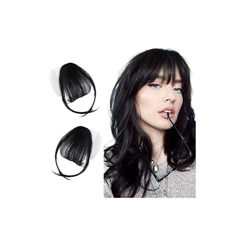 Dtup Flequillo Natural Copete Fleco Postizo Cabello Mate Premium