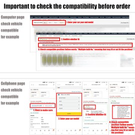 Yoper 6641 6612F 6614F 6615F 28mm 29mm 30mm LED Light Bulbs Car Interior Vanity Sun Visor Mirror Trunk or Cargo Area White Lamp (28-30MM)