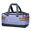 Cotopaxi Allpa Getaway 55 L Duffel, Blue Smoke and Carbon,