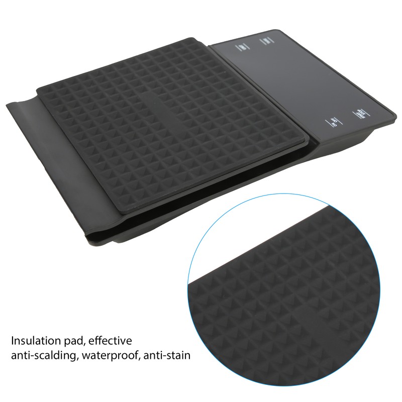 6002 3kg Digital Kitchen Scale with Timing Touch Screen Electronic