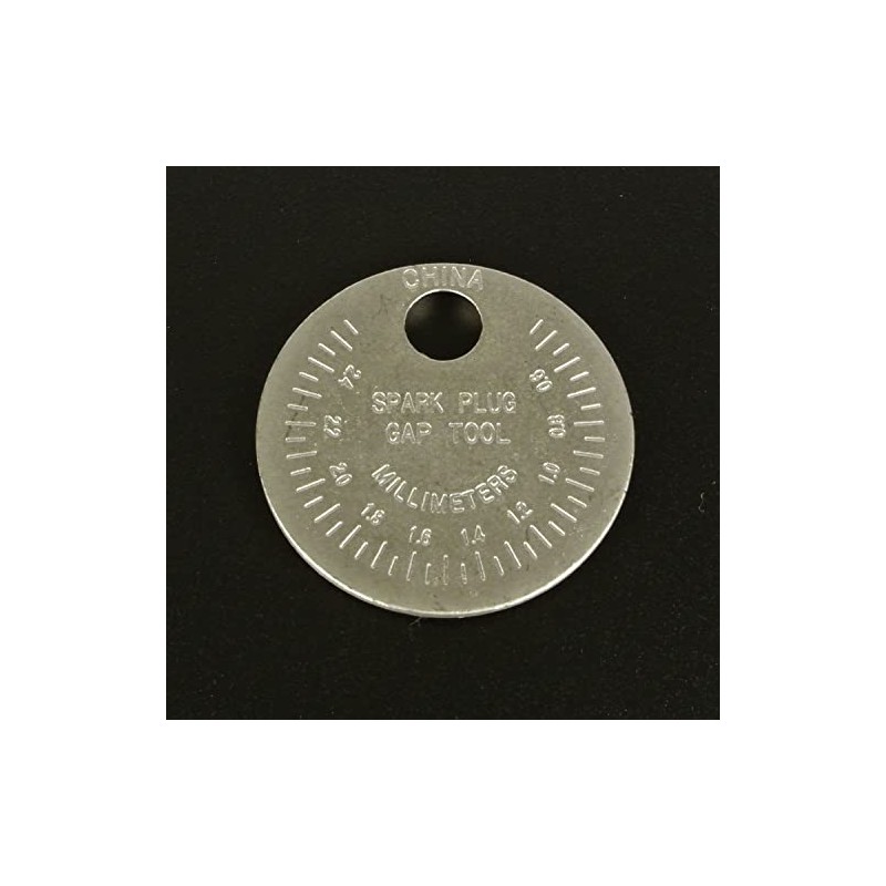 2 x Plug Gap Gauge, Spark Plug Gap Gauge, Size: