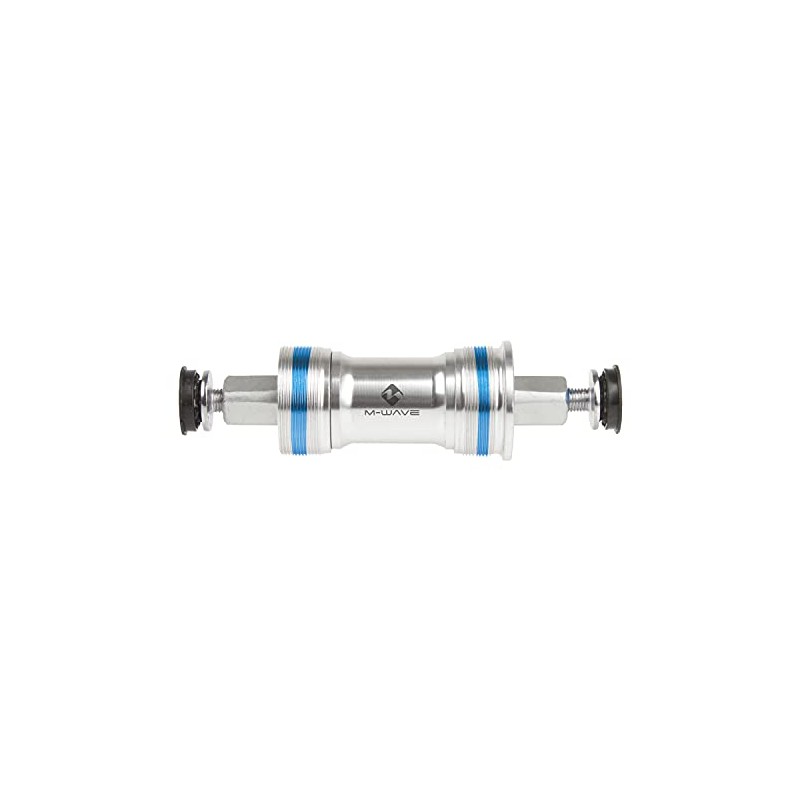 M Wave bottom bracket JIS 122.5 x 27.5 mm silver