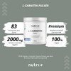L-CARNITIN Carnipure Powder - 100% Pure L-Carnitine Tartrate Ultrapure Powder