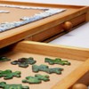 Bits and Pieces –Original Standard Wooden Jigsaw Puzzle Plateau-The Complete