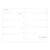 Filofax 2025 Pocket Diary Minimal Week on Two Pages