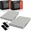 Frankberg 2x Cabin Air Filter Pollen Filter with Activated Carbon