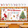 Christmas Bulletin Board Decorations Christmas Tree Bulletin Board Set Santa