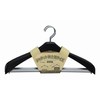 Slim Slacks with Non-slip Stop Bar Hanger Width 16.5 inches