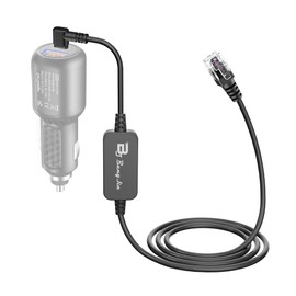 PD3.0 Radar Detector Cable,Type C to RJ11 Radar Detector Cord,for Escort Uniden Beltronics Radar Detector,Replacement Power Cable for Radar Detectors (RJ11-6.56FT)