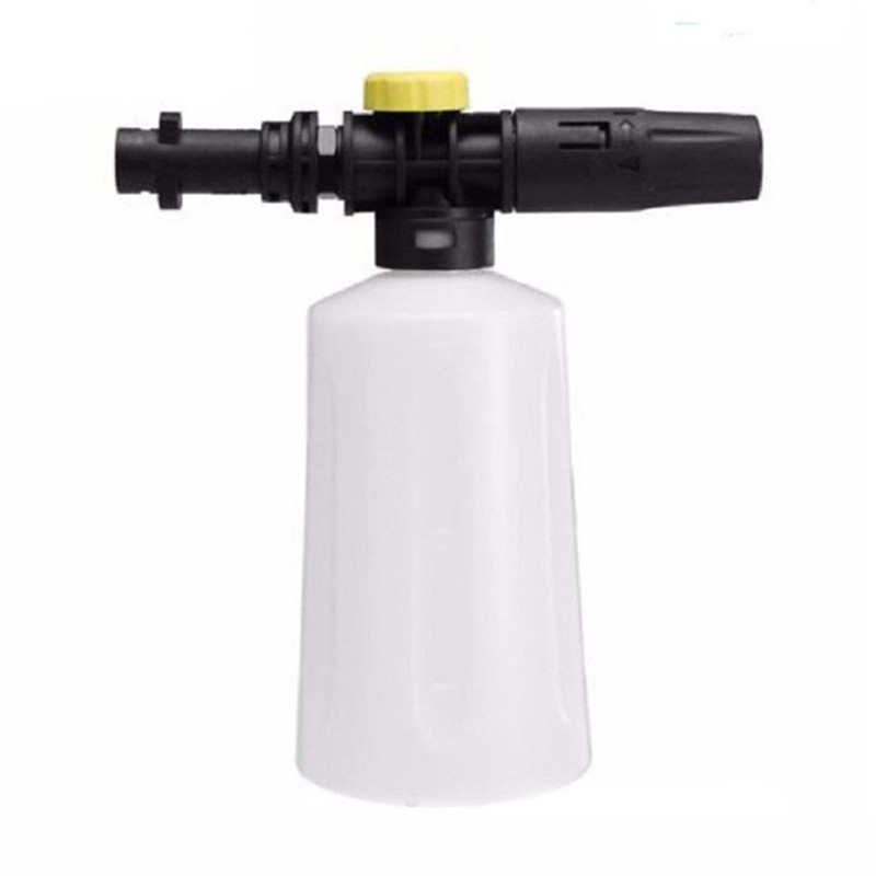 Foam Sprayer Bottle 750ml Capacity Plastic High Pressure Adjustable Clear