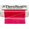 Thera-Band Gymnastikband, Rolle im Spender, mittelstarker Widerstand, Rot, 5,5 m