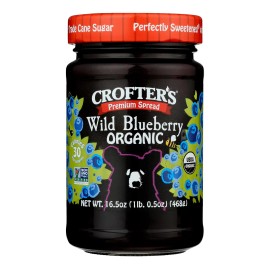 UD_Crofters Prem Sprd Wld Blueberry Case of 6-16.5 oz Fruit & Vegetable Snacks
