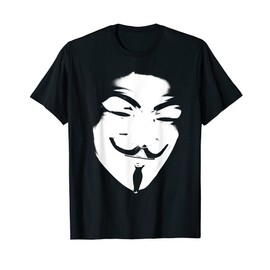 Anonymous Mask Design T-Shirt
