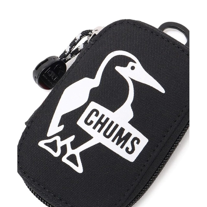 Chums Recycle Oval Key Zip Case for Men Pastel Green