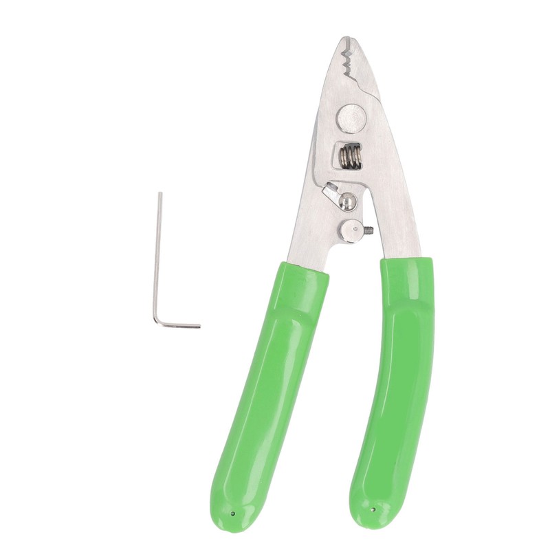 Fiber Optic Stripper 3 Hole Adjustable Caliber Wire Stripping Tool