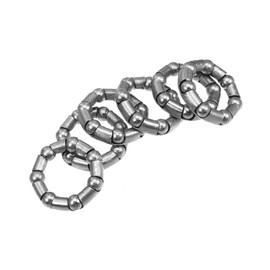A ABSOPRO 6 Pcs 8mm x 7 Ball Bearings Cages Crank Bearings Wheel Bearing Retainer for Bicycle Item Replacement