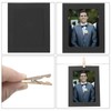 MECCANIXITY 30PCS Paper Photo Frames, 4 x 4 Inch Cardboard