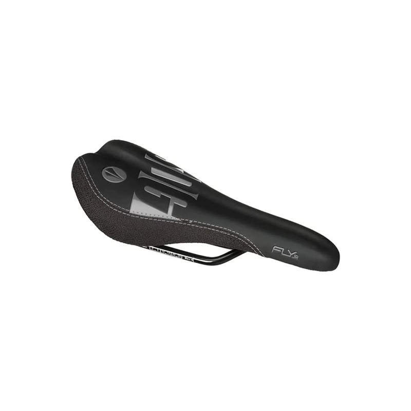 Sdg Fly Jr Saddle Steel 7 x 7 mm, Black/Red