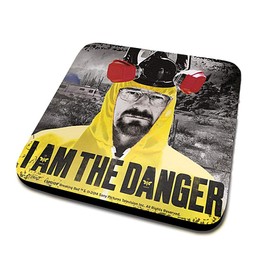 Genuine Breaking Bad I Am The Danger Coaster Drinks Mat TV Walter White
