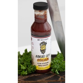 Sauce King Kansas City Low Sodium Barbecue Sauce