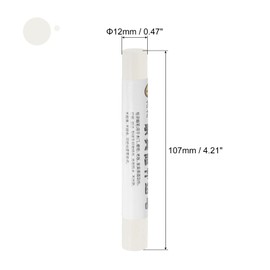 uxcell Furniture Repair Crayons, 3Pcs - Wood Wax Filler Stick, Furniture Markers Touch Up - for Scratches Holes Tables Desks Wooden Floors Cover Ups, Cream White