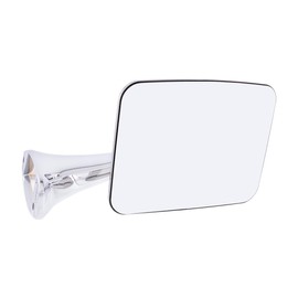 United Pacific 110748 Stainless Steel Exterior Mirror Set for 1970-72 Chevy/GMC Truck, Polished Mirror Head - Set of 2 (Flat Mirrors for L/H & R/H)