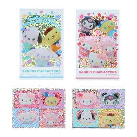 Sanrio 492361 Sanrio Characters Sticker Set (#Sanrio Gakuen Sparkling Part)