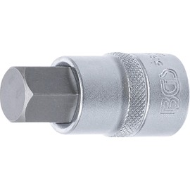 BGS 5184-H17 | Bit Socket | 12.5 mm (1/2") | internal Hexagon 17 mm