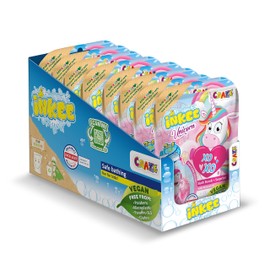 INKEE Unicorn | 8er Set Badebomben Kinder mit Überraschung, Badekugeln 8X 100g mit Einhornfiguren, Pop-Corn Duft