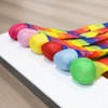 Rainbow Toss, Throwing, Flying, Educational Toy, Vibrant Cloth Ball, Fabric,