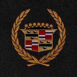 Lloyd Mats New! 1987 - 1993Cadillac Allante Carpet Floor Mats Front Pair with Logo Choice - TAN, GOLD CREST