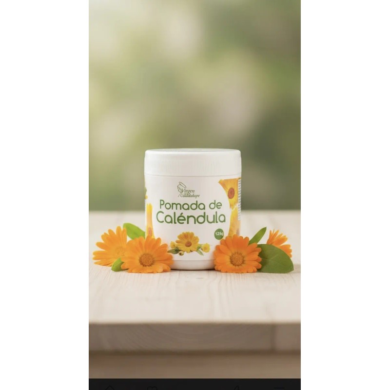 Pomada De Caléndula 125 Gr 100% Natural Caléndula