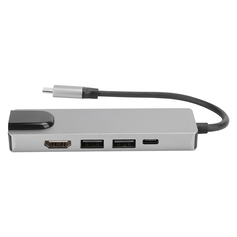 5 in 1 TypeC Hub to Hdmi Adapter 4K TypeC
