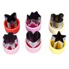26PCS Sandwich Cutter and Sealer Set Stainless Steel Bread Cookie