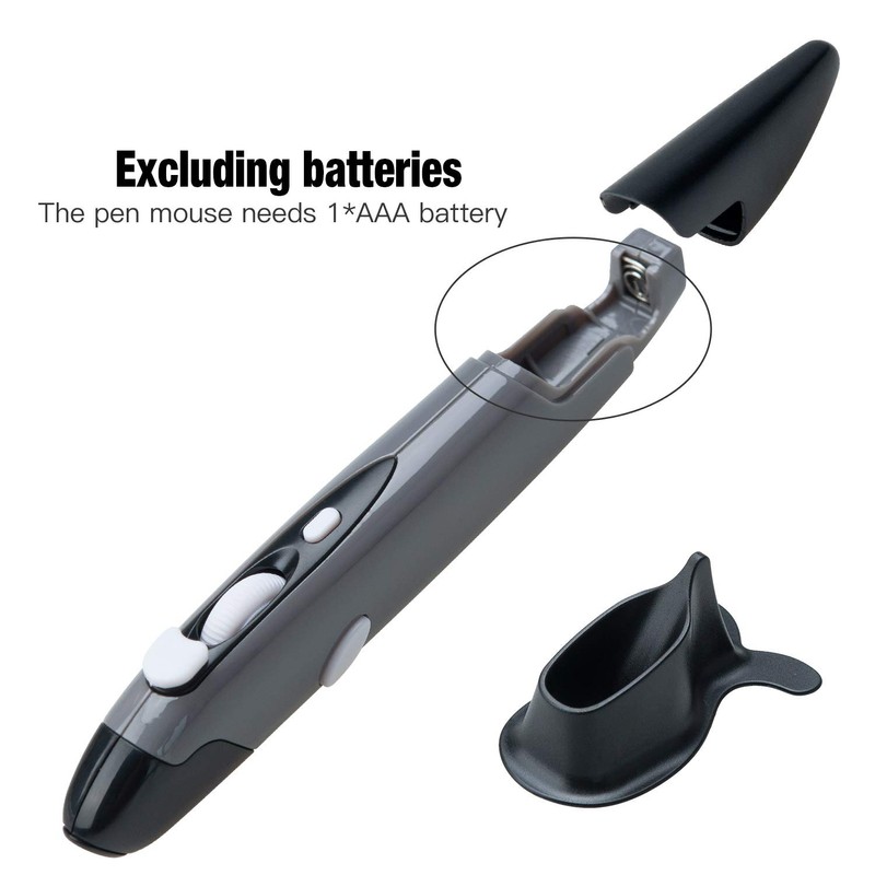 Wireless Pocket Pen Mouse/Songway 2.4GHz USB Optical Portable Mouse Mice/Adjustable