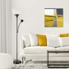 Globe Electric 67135 Delilah Floor Lamp, Black