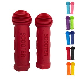 Scooter Grip Handlebar 1 Pair Bicycle Grip Fit for 2-3-4 Wheels Kid Kick Scooters