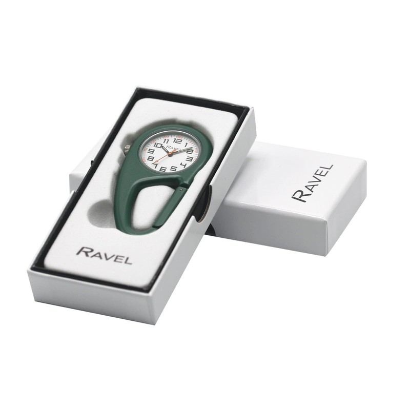 Ravel Belt Clip Carabiner Quartz Watch - Analogue Quartz -