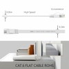 Jadaol - Cable Ethernet Cat 6 de 1 pie, paquete
