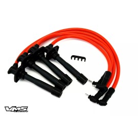 VMS RACING 94-97 TOYOTA CELICA 1.8 RACING SPARK PLUG WIRES RED