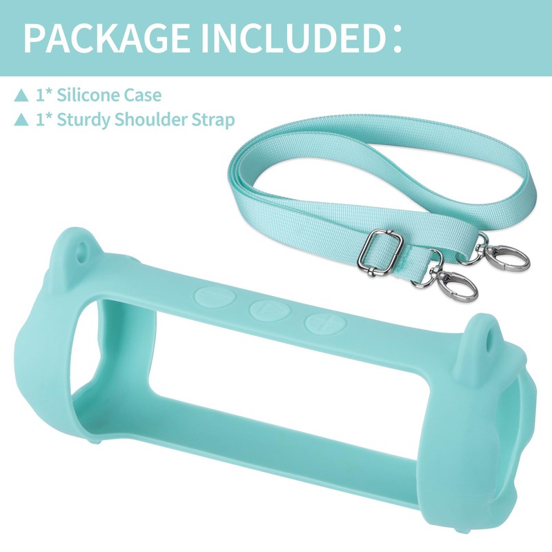 Peyyargo Silicone Cover Compatible with Flip 7 Portable Waterproof and