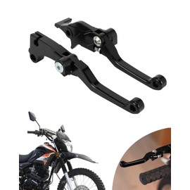 BAOUFF Clutch Brake Levers for Hawk 250,CNC Motorcycle Billet Pivot Handle Lever for Hawk 250cc - Black