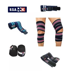 USA Vendas Para Rodillas Gym Pesas Crossfit Soporte Knees Usa Z