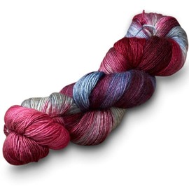 Manos Del Uruguay Silk Blend Fino 9237 Bramble, 100g, Merino Silk Hand Dyed Yarn