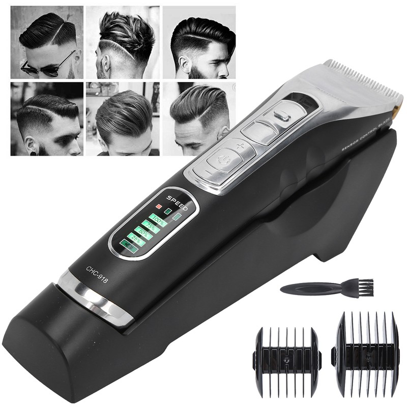 Men's Hair Cutting Kit Rechargeable Hair Clippers for Home Barber