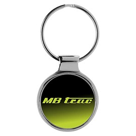 KIESENBERG MB Trac Tractor Tractor 3D Key Ring A-9690, silver