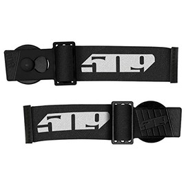 509 Short Straps for Sinister X6 Goggles Snowmobile Snocross Accessory - Black