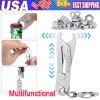 Unbranded Portable Precise Thread Size Checker Keychain Bolt Size Checker