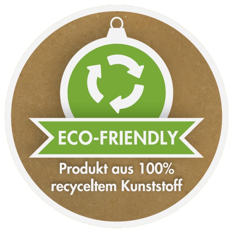 JACK Plastic Christmas Tree Topper Height 28 cm, Diameter 6