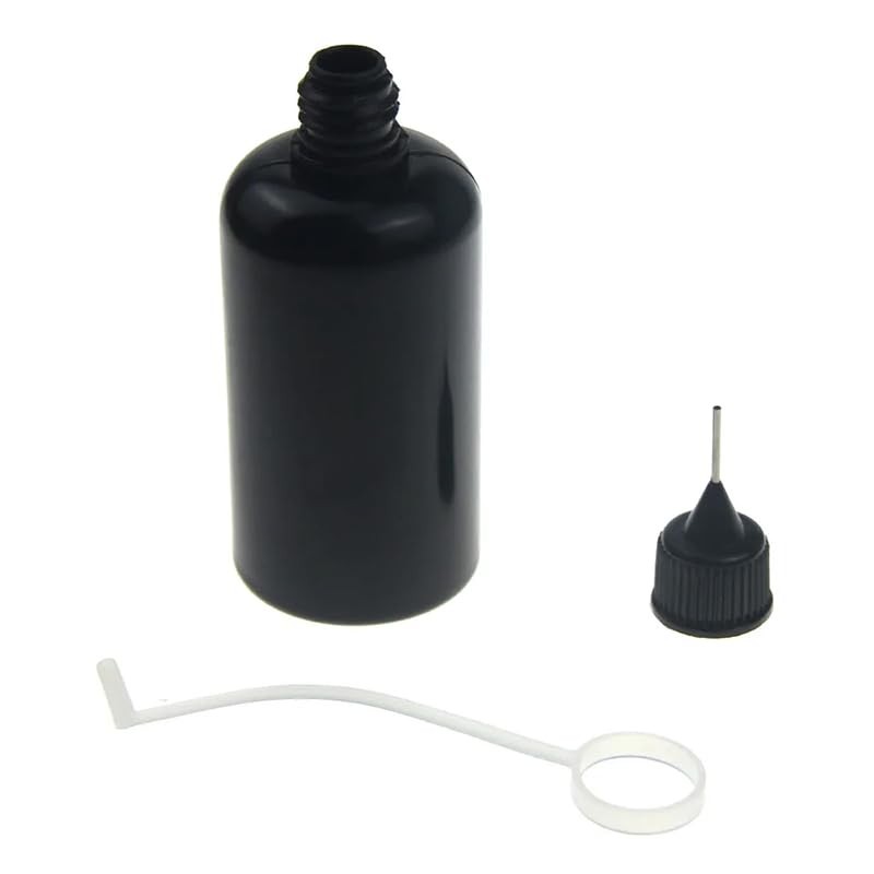 Audio Fan Liquid Bottle Needle Bottle with Needle Translucent Storage